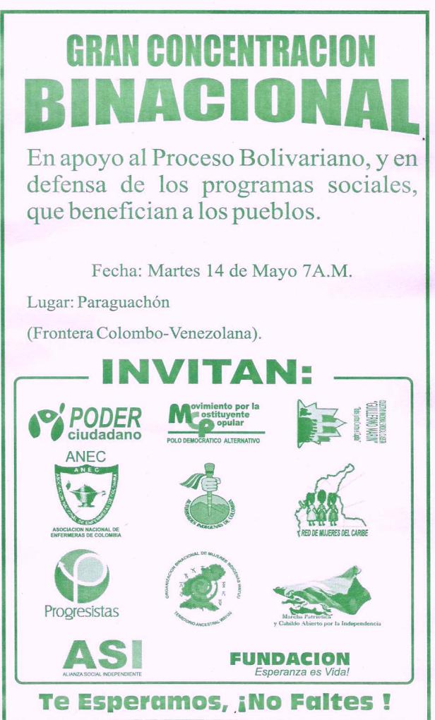 ENCUENTRO BINACIONAL