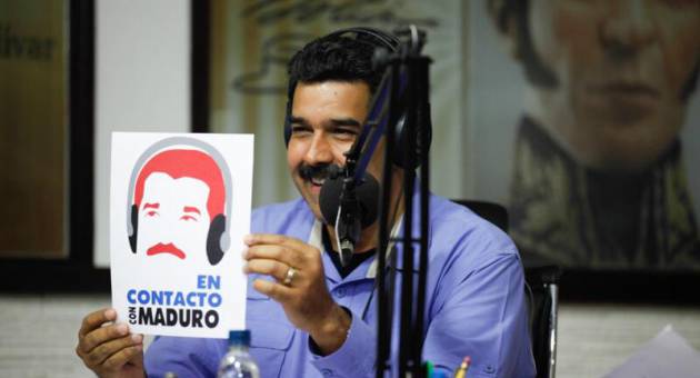 nicolas maduro en contacto