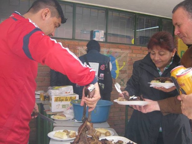 LLegó el momento de la rica comida