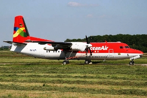 Avión Fokker 50 similar a la aeronave del vuelo 9463 de Avianca, secuestrado por el ELN. Foto: Wikimedia Commons