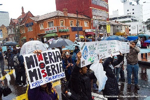 Manifestaciones sociales. Foto: Esperanza Próxima