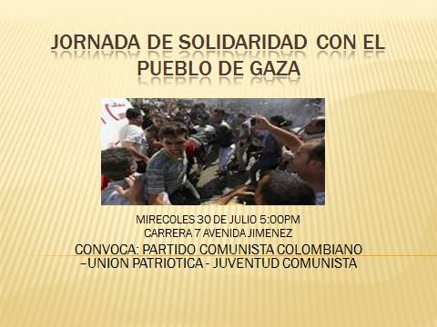 APOYO A GAZA