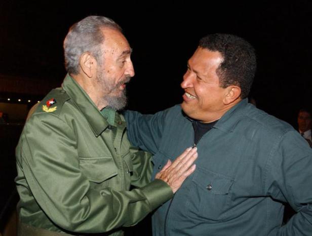 fidel y chavez