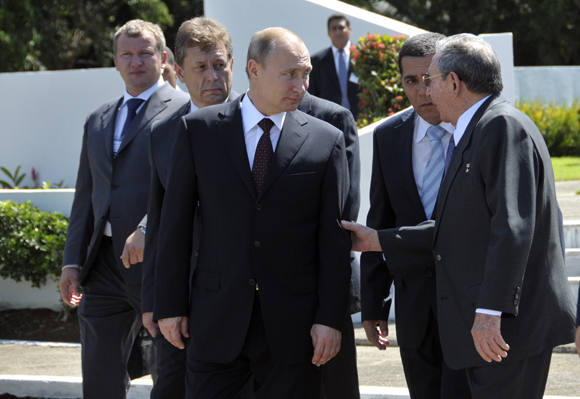 Putin y Raúl Castro en La Habana. Foto: Ismael Francisco/ Cubadebate