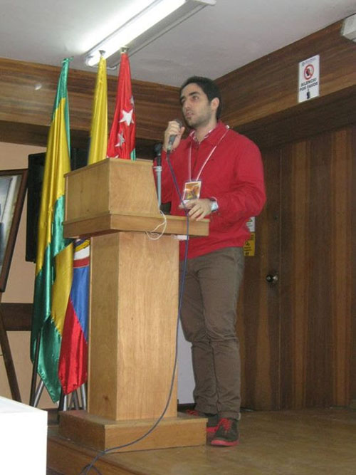 Licenciado David Quintana La Riva, Cónsul de la República Bolivariana de Venezuela en Bucaramanga