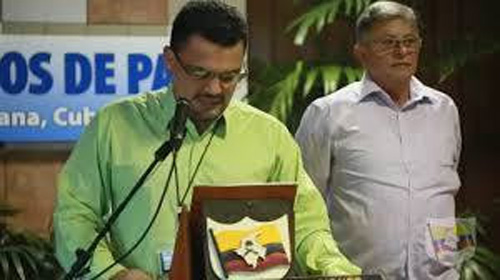 Delegacion de paz de las FARC
