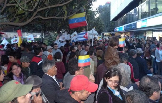 grupos de solidaridad con Venezuela