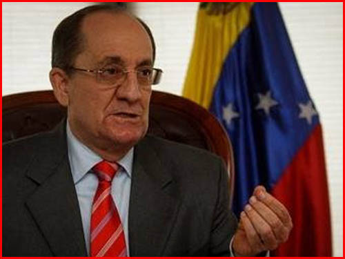 Embajador de Venezuela en Colombia, Iván Guillermo Rincón Urdaneta