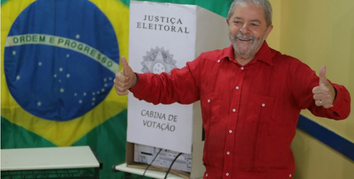 lula votando