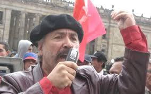 Jaime Caycedo, secretario general Partido Comunista Colombiano PCC