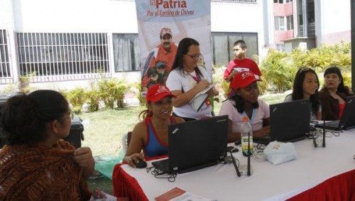 Continúa el registro de familias venezolanas en el censo de la Misión Hogares de la Patria. | Foto: AVN