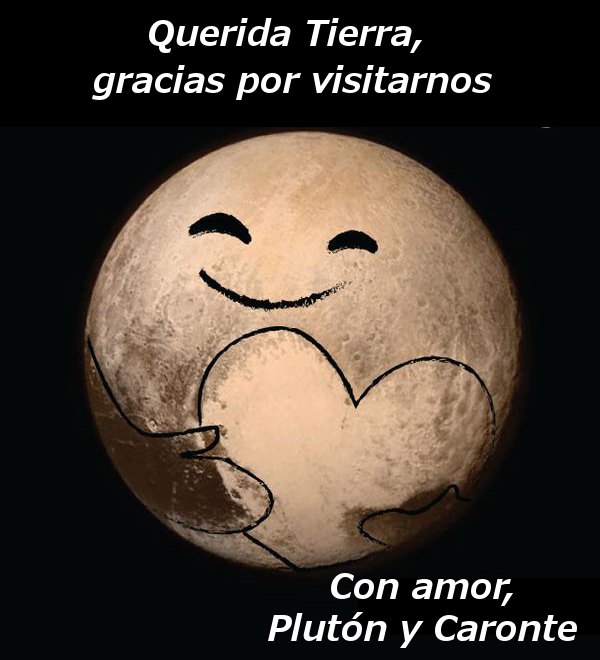 DESDE PLUTÓN CON AMOR: UN INMENSO PARCHE DE NITRÓGENO, METANO O MONÓXIDO DE CARBONO EN FORMA DE CORAZÓN, ES UNO DE LAS PECULIARIDADES DE PLUTÓN REVELADAS POR NUEVOS HORIZONTES.