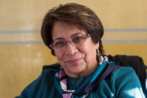 Aída Avella Esquivel, presidenta de la UP 