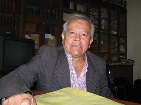 Alfonso Ahumada, dirigente de la Central Unitaria de Trabajadores CUT subdirectiva Bogotá y Cundinamarca