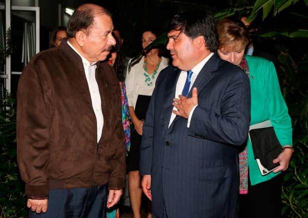 Presidente de la República, Comandante Daniel Ortega, se reunió con el Subsecretario Adjunto de E.E.U.U., Francisco Palmieri JAIRO CAJINA