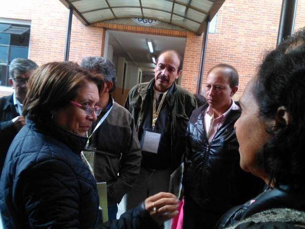 Campesinos de Tasco  exponen su problemática a la Dra. Aida Avella, presidenta de la UP