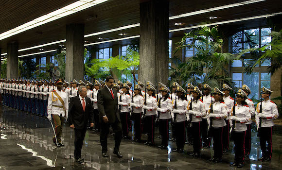 Visita oficial de Nicolás Maduro a Cuba. Foto: Ismael Francisco/ Cubadebate