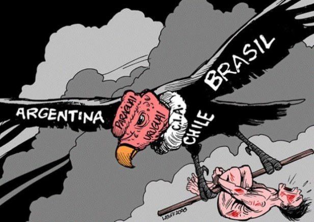 PLAN CONDOR CARICATURA