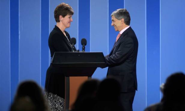 Tras reunirse con el Alto Consejero para el Posconflicto, Rafael Pardo, la Ministra de Desarrollo Internacional y de la Francofonía de Canadá, Maria-Claude Bibeau, informó que su país aporta más de USD$44 millones para apoyar implementación de la paz.