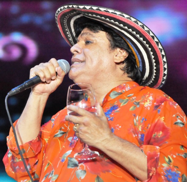 Juan Gabriel en concierto en Valledupar. Foto Edgar de la Hoz