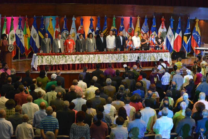 Momento inaugural del VIII Encuentro