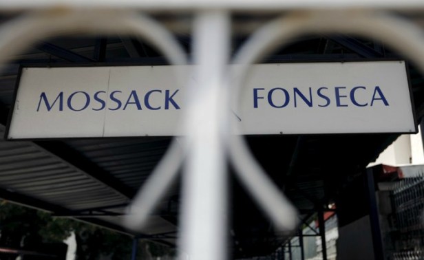 Mossack Fonseca law firm sign is pictured in Panama City, April 4, 2016. REUTERS/Carlos Jasso - RTSDJVG