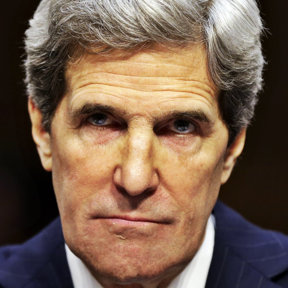Senate Foreign Relations Chairman Sen. John Kerry, D-Mass., sits before the committee he has served on for 28 years and led for the past four as he seeks confirmation as U.S. secretary of state, Thursday, Jan. 24, 2013, on Capitol Hill in Washington. Kerry, who is likely to face friendly questioning on a smooth path to approval, is President Barack Obama's choice to succeed Secretary of State Hillary Rodham Clinton who is stepping down after four years as America's top diplomat. (AP Photo/J. Scott Applewhite)