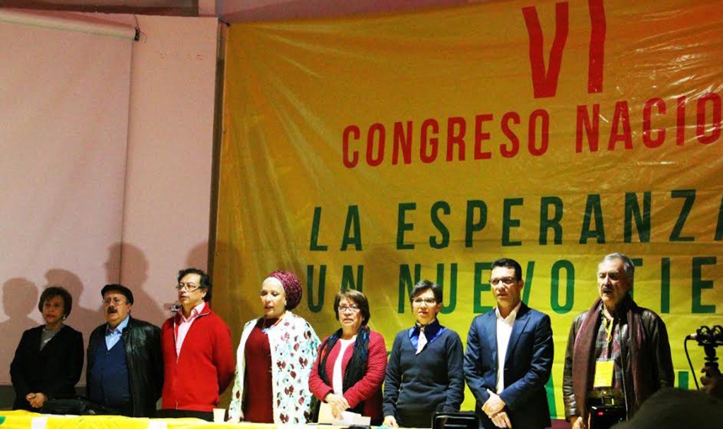 Hablan delegados del Sexto Congreso de la Unión Patriótica UP en Bogotá&nbsp;(Audio)