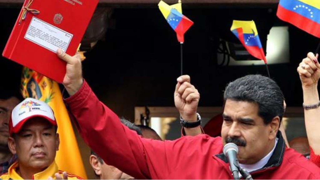 Venezolanos en maratón en apoyo a la&nbsp;Constituyente
