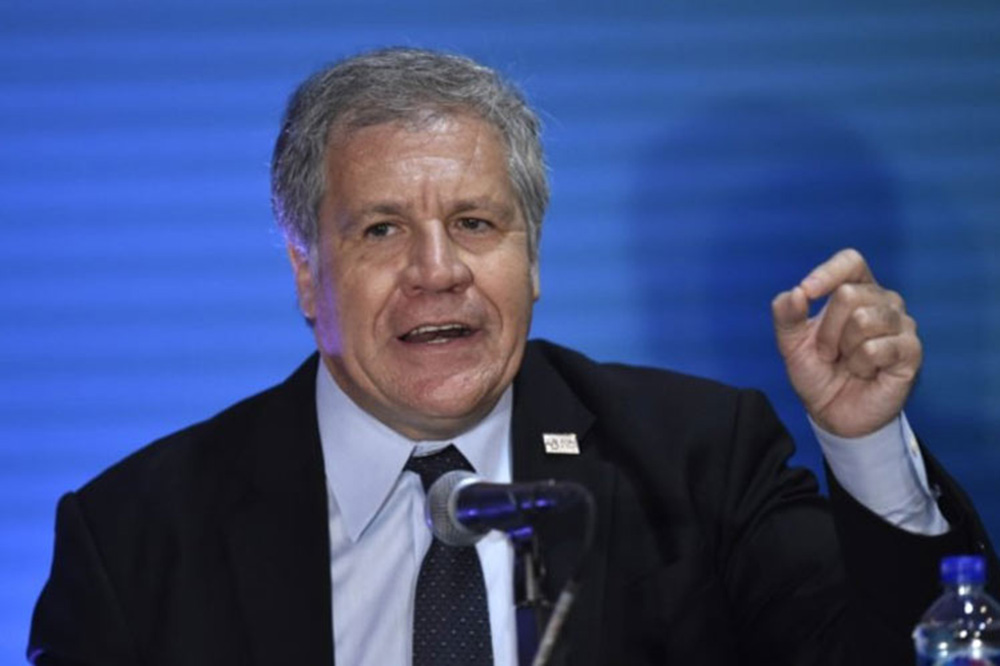 Almagro insiste en intervención de la OEA en&nbsp;Venezuela