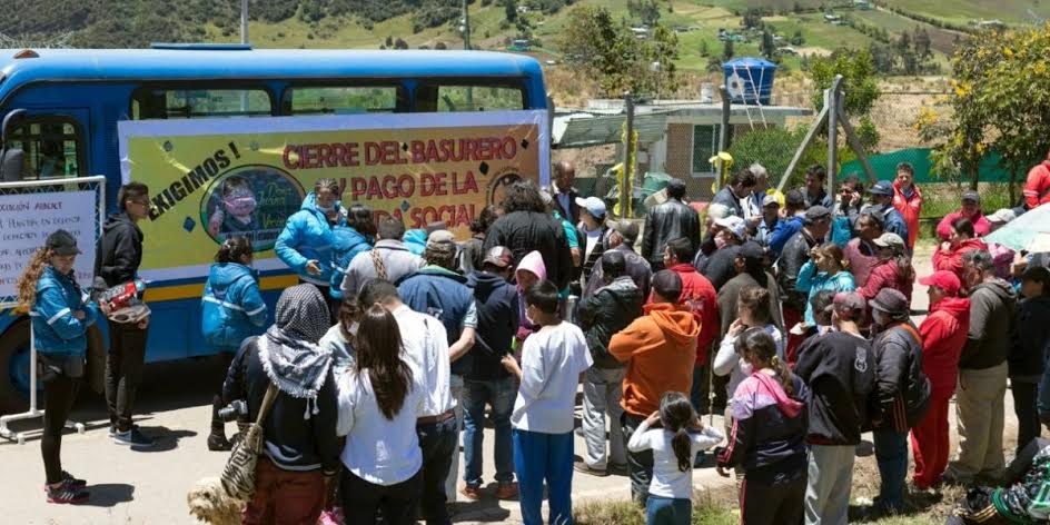 Comunicado desde la Vereda Mochuelo Alto en protesta por el Basurero «Doña&nbsp;Juana»