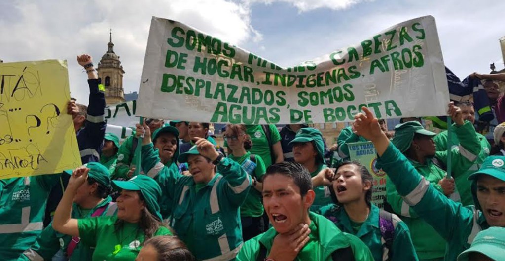 Trabajadores (as) de Aguas de Bogotá protestarán el martes 26 de&nbsp;diciembre