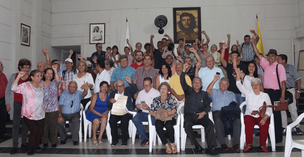 Visita de Juan Campos a sus amigos en&nbsp;Bucaramanga