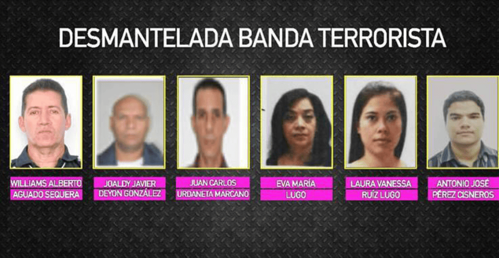 Seis detenidos tras desmantelamiento de grupo terrorista en El&nbsp;Junquito