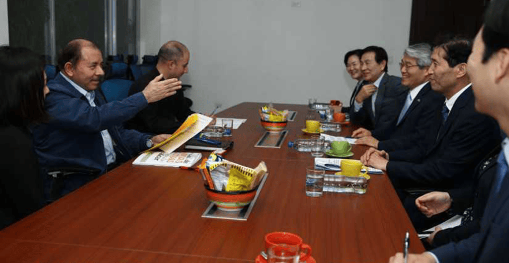 Ortega recibe a grupo de amistad parlamentario Surcorea-Nicaragua