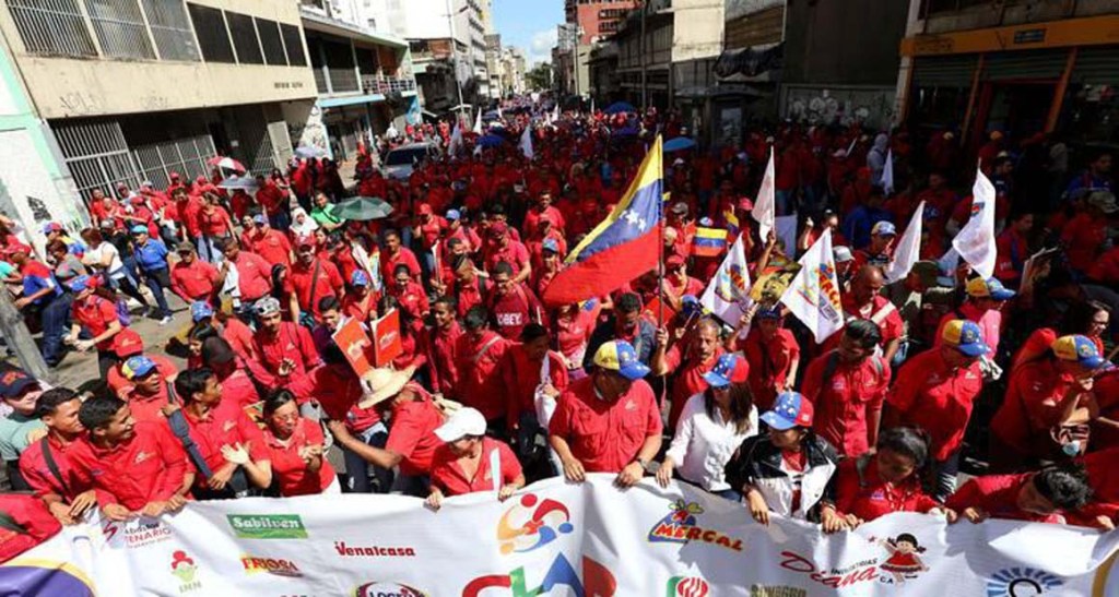 Con marcha pueblo conmemoró el 23 de Enero y resaltó democracia protagónica de la&nbsp;Revolución