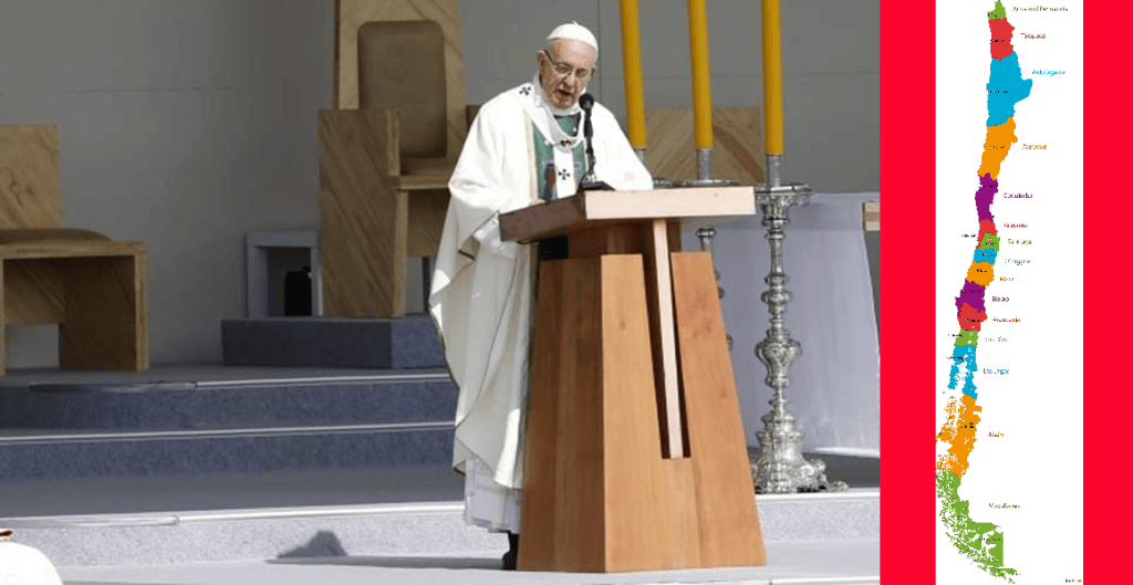 Papa en espléndida mañana en Chile con sensaciones&nbsp;disímiles