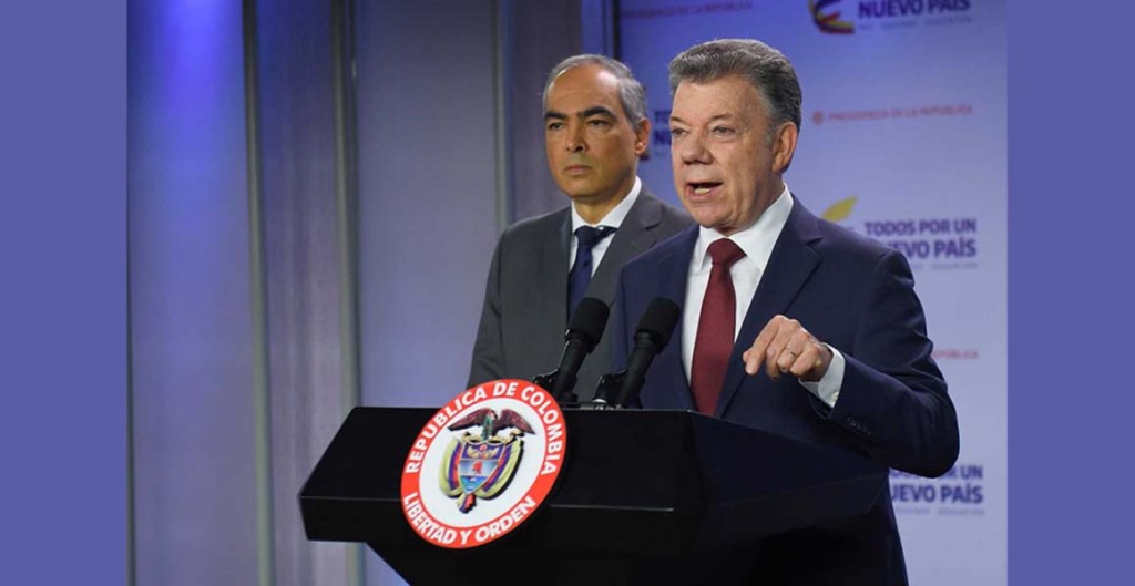 Santos ordena regreso a Colombia de equipo negociador con&nbsp;ELN
