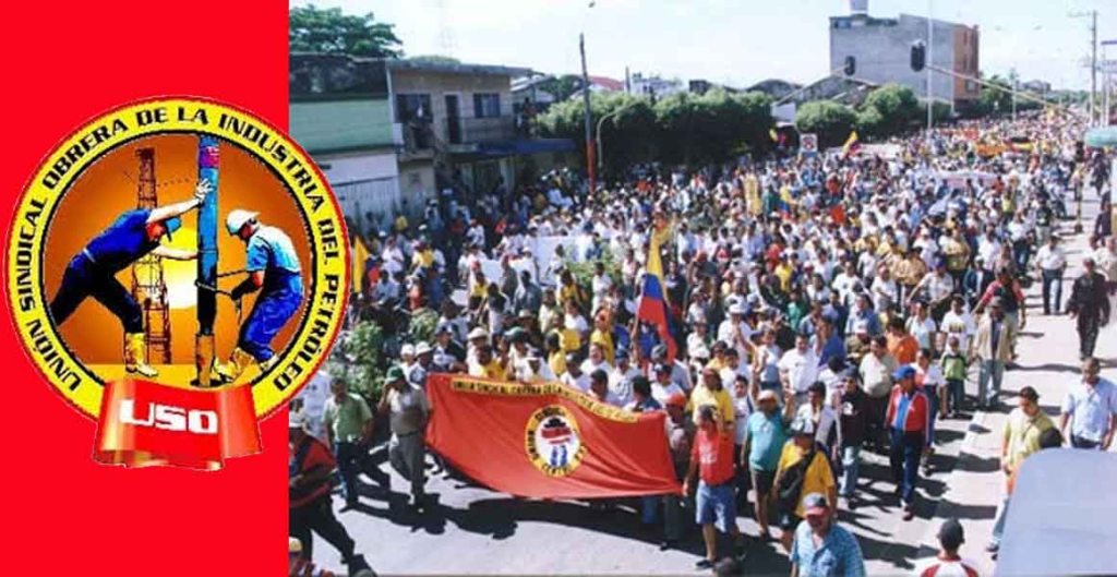 Sindicato petrolero USO exige al Gobierno Nacional que cese la matanza de líderes&nbsp;regionales