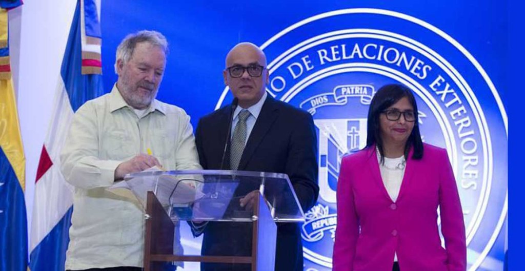 Gobierno de Venezuela firmó acuerdo por la&nbsp;convivencia