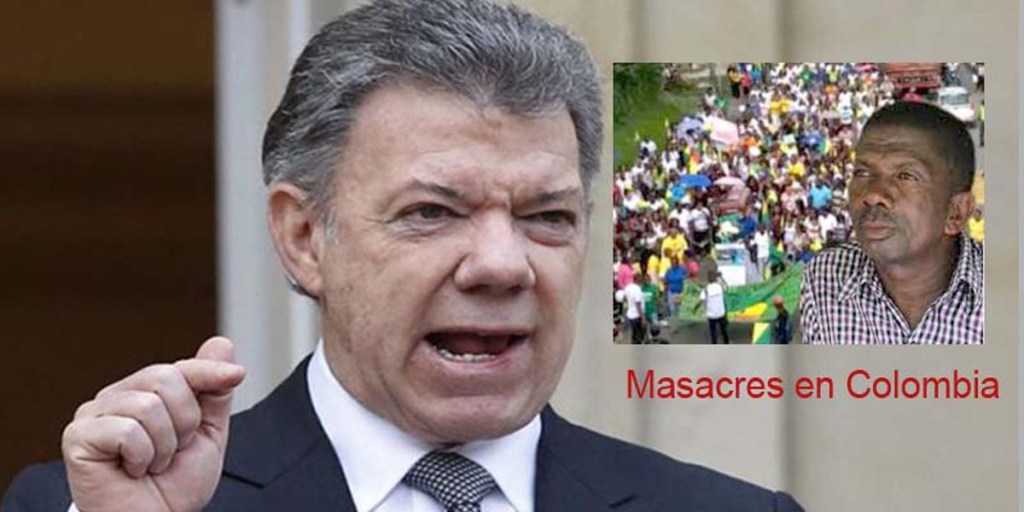 Mientras Santos ataca a Venezuela, masacra civiles en Colombia&nbsp;(+Videos)
