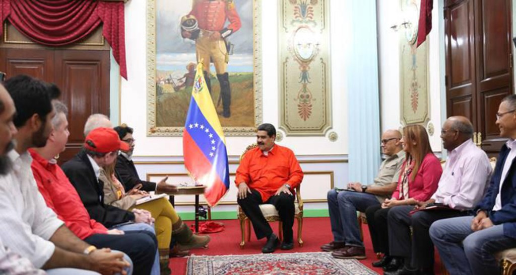 Presidente Maduro se reunió con buró político del&nbsp;PCV