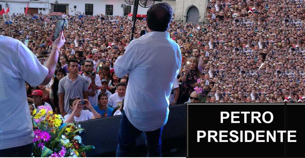 Análisis. Petro gana estudios de opinión y colma las&nbsp;calles