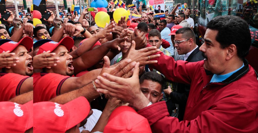 Maduro ratifica su decisión de apostar por la democracia y el voto&nbsp;popular