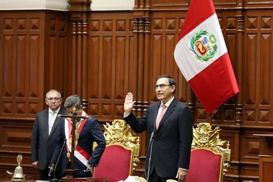Nuevo presidente peruano pide pacto social y deslinda de&nbsp;antecesor