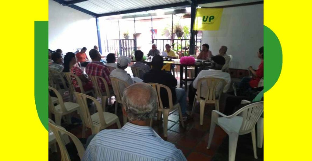 Plenaria de Unión Patriótica UP en Cali llama a redoblar respaldo a Petro y Ángela&nbsp;Robledo