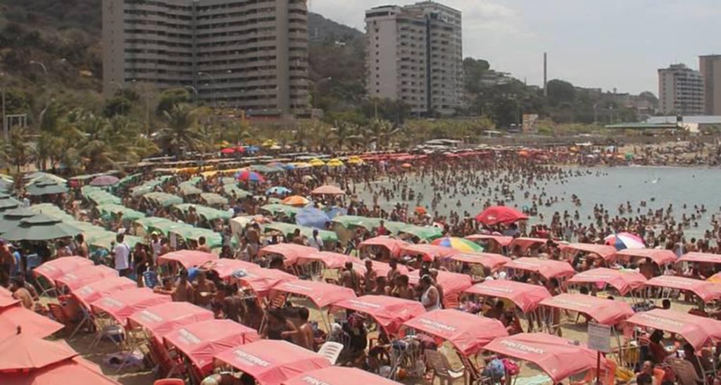 Venezuela / Vargas recibió 800 mil temporadistas en inicio de Semana&nbsp;Santa