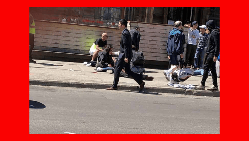 Atropello masivo deja una decena de heridos en Toronto,&nbsp;Canadá