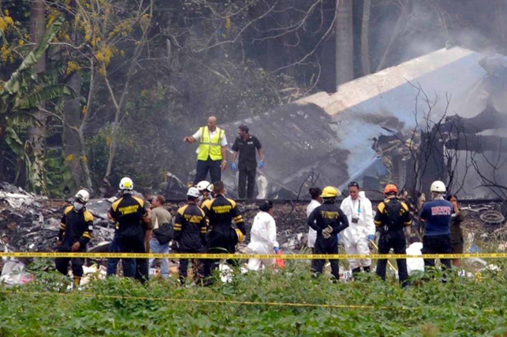 Cuba amanece en duelo tras accidente de&nbsp;aviación