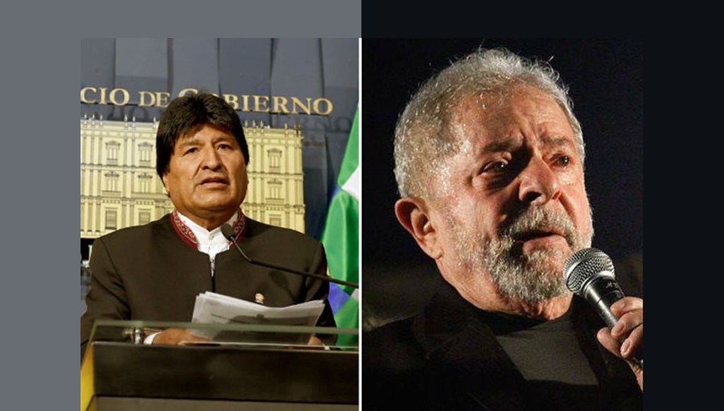 Saluda Evo Morales candidatura presidencial de Lula da&nbsp;Silva